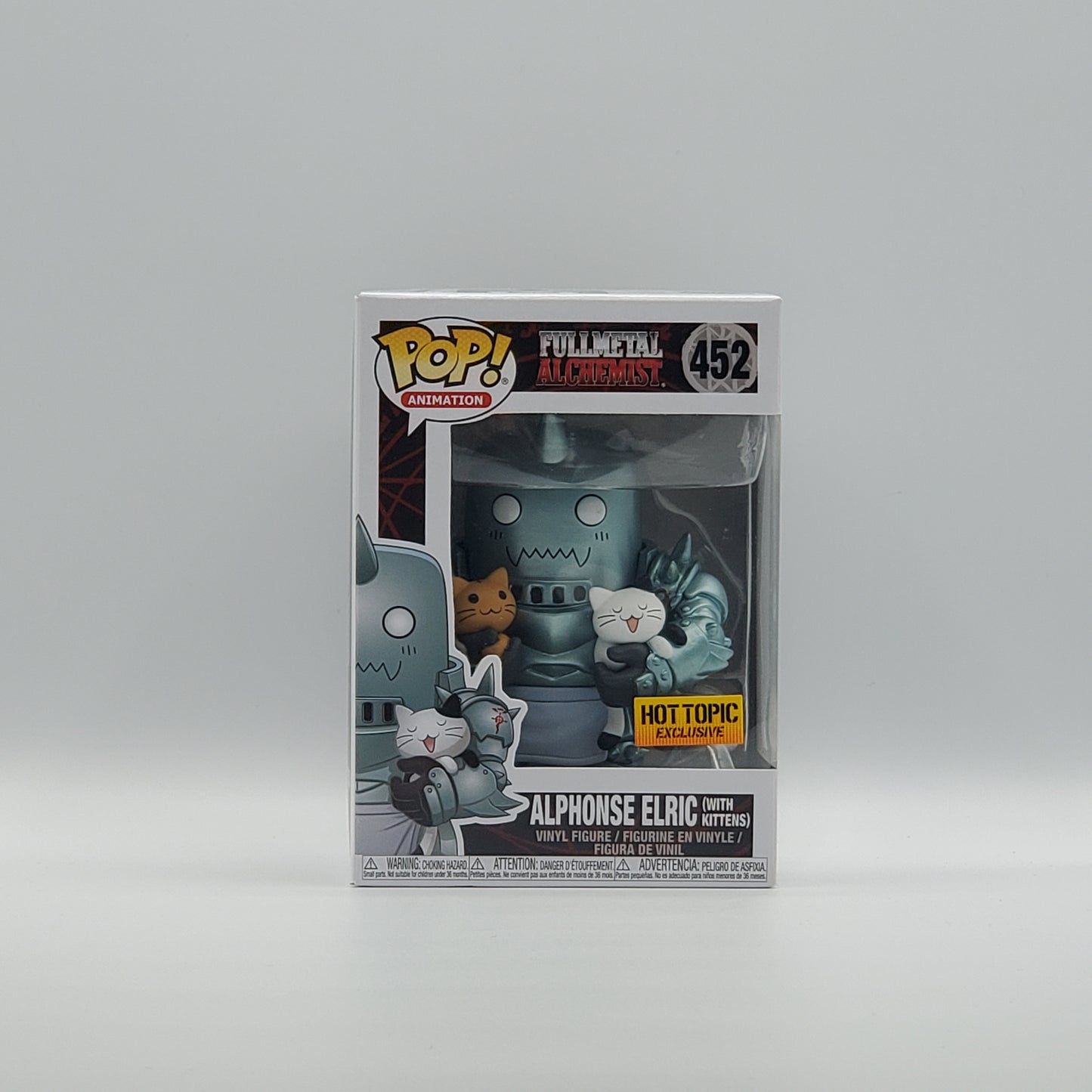 FUNKO POP! - ALPHONSE ELRIC (WITH KITTENS) - HOT TOPIC EXCLUSIVE