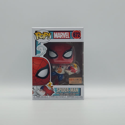 FUNKO POP! - SPIDER-MAN WITH PIZZA - BOXLUNCH EXCLUSIVE