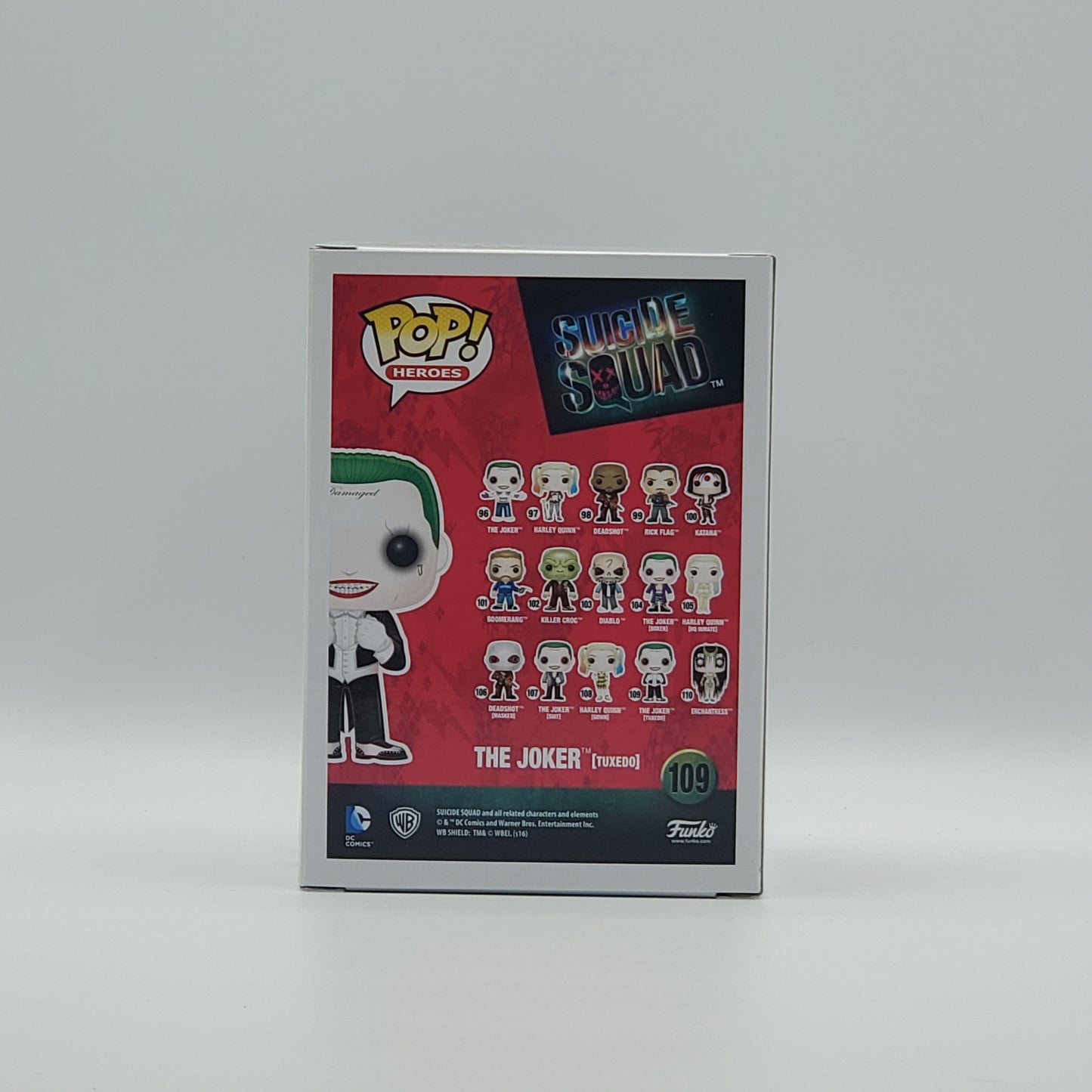 FUNKO POP! - THE JOKER (TUXEDO) - HOT TOPIC EXCLUSIVE