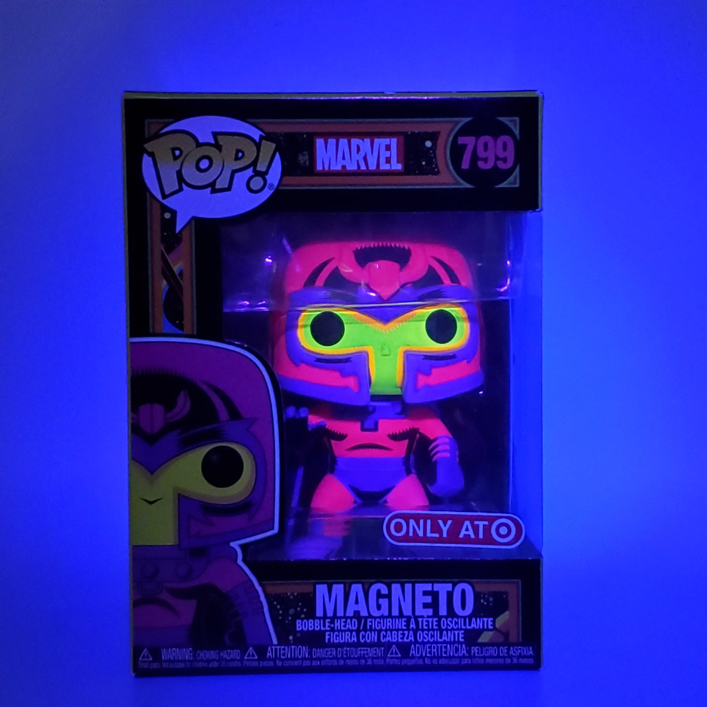 FUNKO POP! - MAGNETO - BLACKLIGHT - TARGET EXCLUSIVE