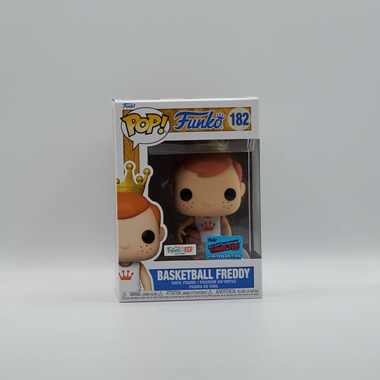 FUNKO POP! - BASKETBALL FREDDY (WHITE JERSEY) - FESTIVAL OF FUN ECCC 2021 - NEW YORK COMIC CON 2021 EXCLUSIVE LIMITED EDITION