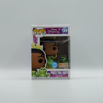 FUNKO POP! - PRINCESS TIANA & NAVEEN - GLITTER - BOXLUNCH EXCLUSIVE