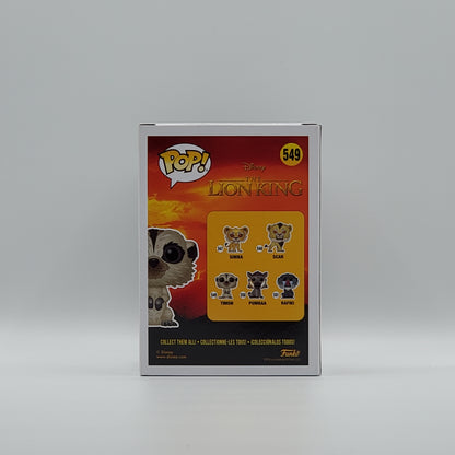 FUNKO POP! - TIMON - FLOCKED - BARNES & NOBLE EXCLUSIVE