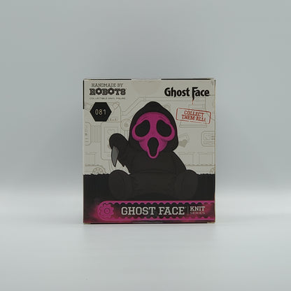 HANDMADE BY ROBOTS - GHOST FACE (PINK) - BLACK LIGHT