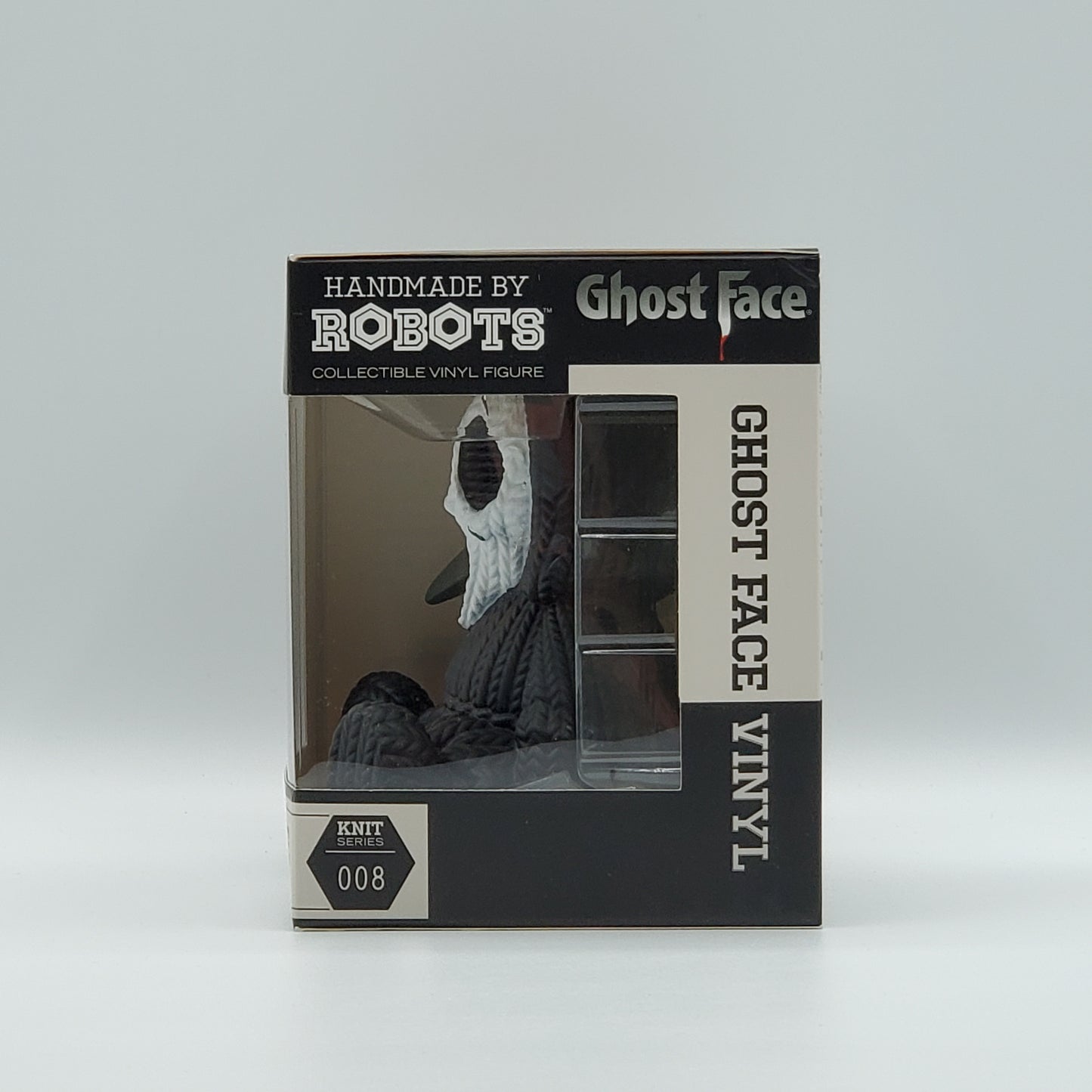 HANDMADE BY ROBOTS - GHOST FACE (WHITE)