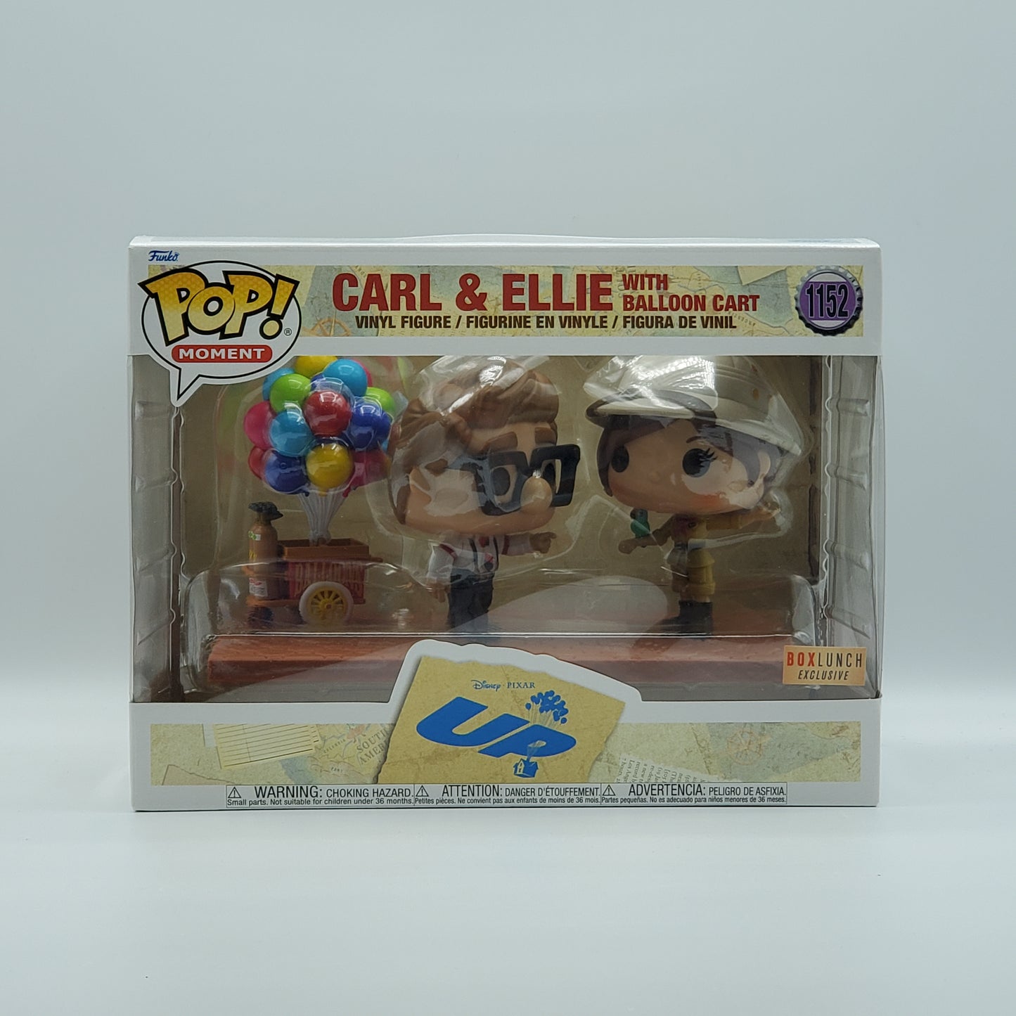 FUNKO POP! - CARL & ELLIE WITH BALLOON CART - BOXLUNCH EXCLUSIVE