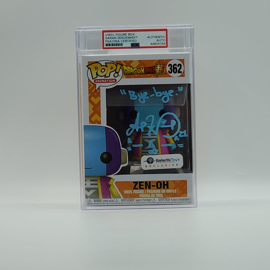 PSA ENCAPSULATED & SIGNATURE CERTIFIED - ZEN-OH - GALACTIC TOYS EXCLUSIVE (SIGNED BY SARAH WIEDENHEFT)