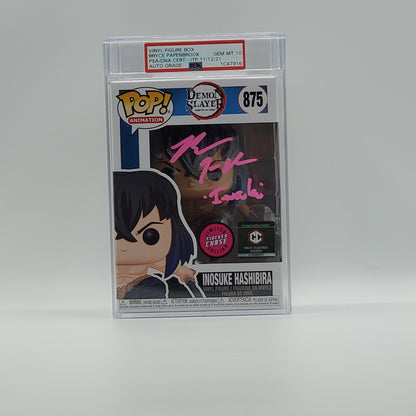 PSA ENCAPSULATED & SIGNATURE CERT INOSUKE HASHIBIRA (BRYCE PAPENBROOK) GEM MT 10