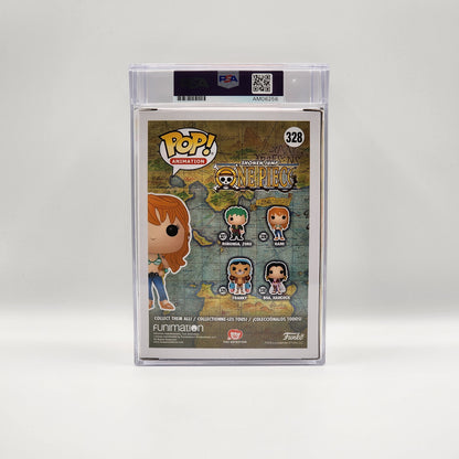 PSA ENCAPSULATED & SIGNATURE CERTIFIED - Funko POP! - NAMI - (SIGNED BY LUCI CHRISTIAN)