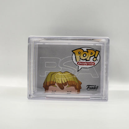 PSA ENCAPSULATED & SIGNATURE CERTIFIED - Funko POP! - ZENITSU AGATSUMA (SIGNED BY ALEKS LE) - GEM MINT 10 AUTOGRAPH