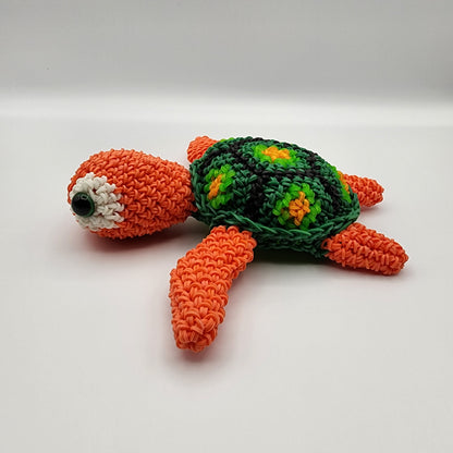 Loomigurumi Sea Turtles with Glow in the Dark Eyes