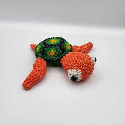 Loomigurumi Sea Turtles with Glow in the Dark Eyes