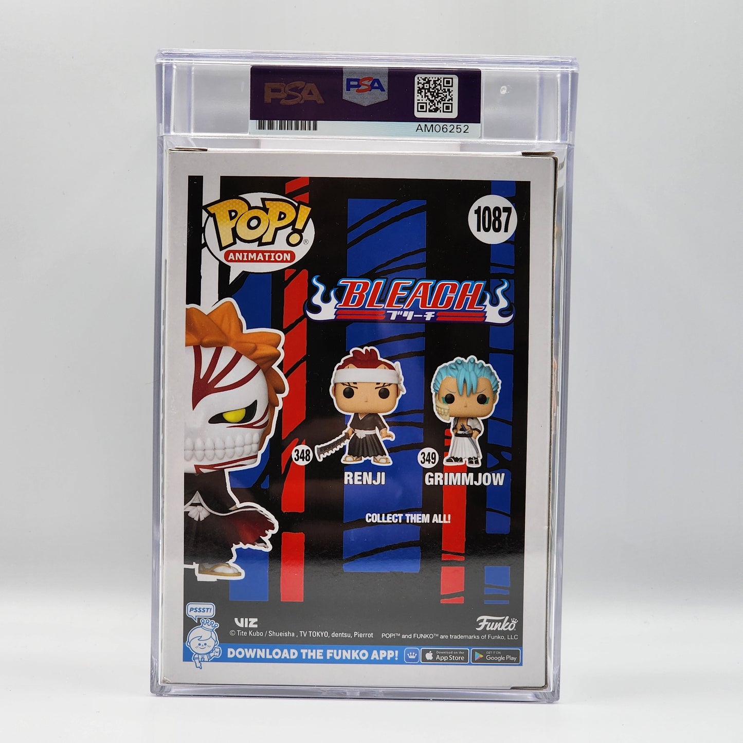 PSA ENCAPSULATED & SIGNATURE CERTIFIED - Funko POP! -BLEACH - ICHIGO (SIGNED BY JOHNNY YONG BOSCH) - AAA ANIME EXCLUSIVE - CHASE