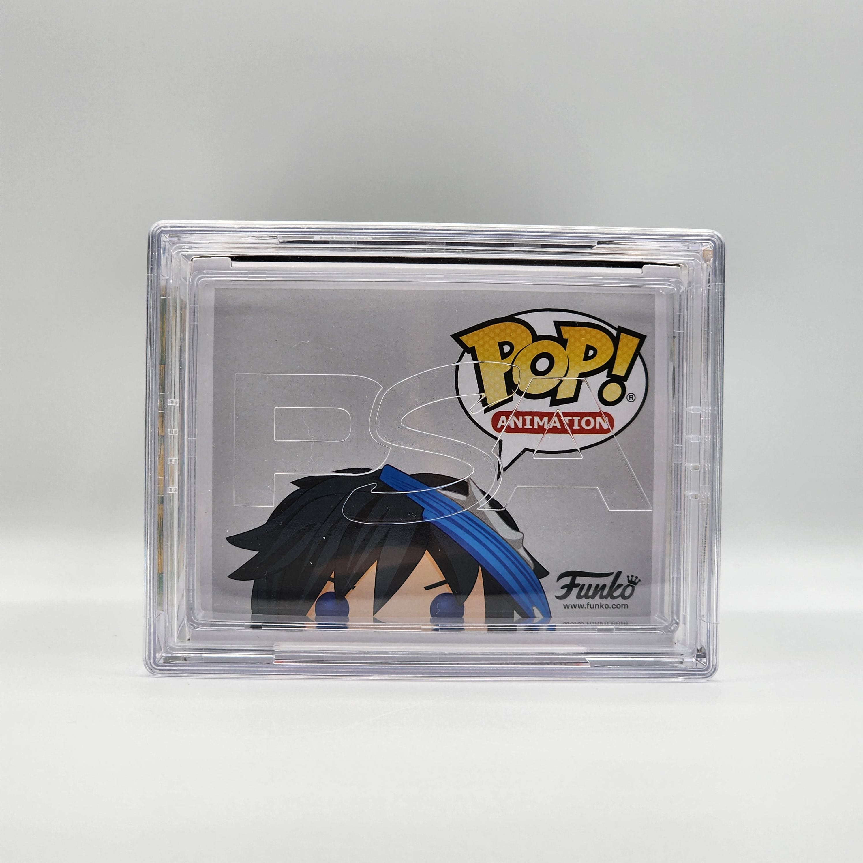 Giyu Tomioka Funko POP! Signed by Johnny Yong Bosch good AAA Exclusive ENCAPSULATED