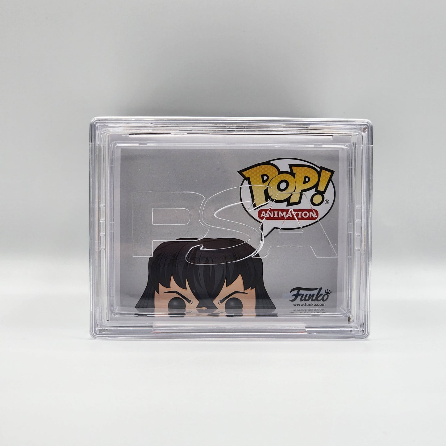PSA ENCAPSULATED & SIGNATURE CERTIFIED - Funko POP! - DEMON SLAYER - INOSUKE HASHIBIRA - LIMITED EDITION FLOCKED CHASE - CHALICE COLLECTIBLES EXCLUSIVE (SIGNED BY BRYCE PAPENBROOK)