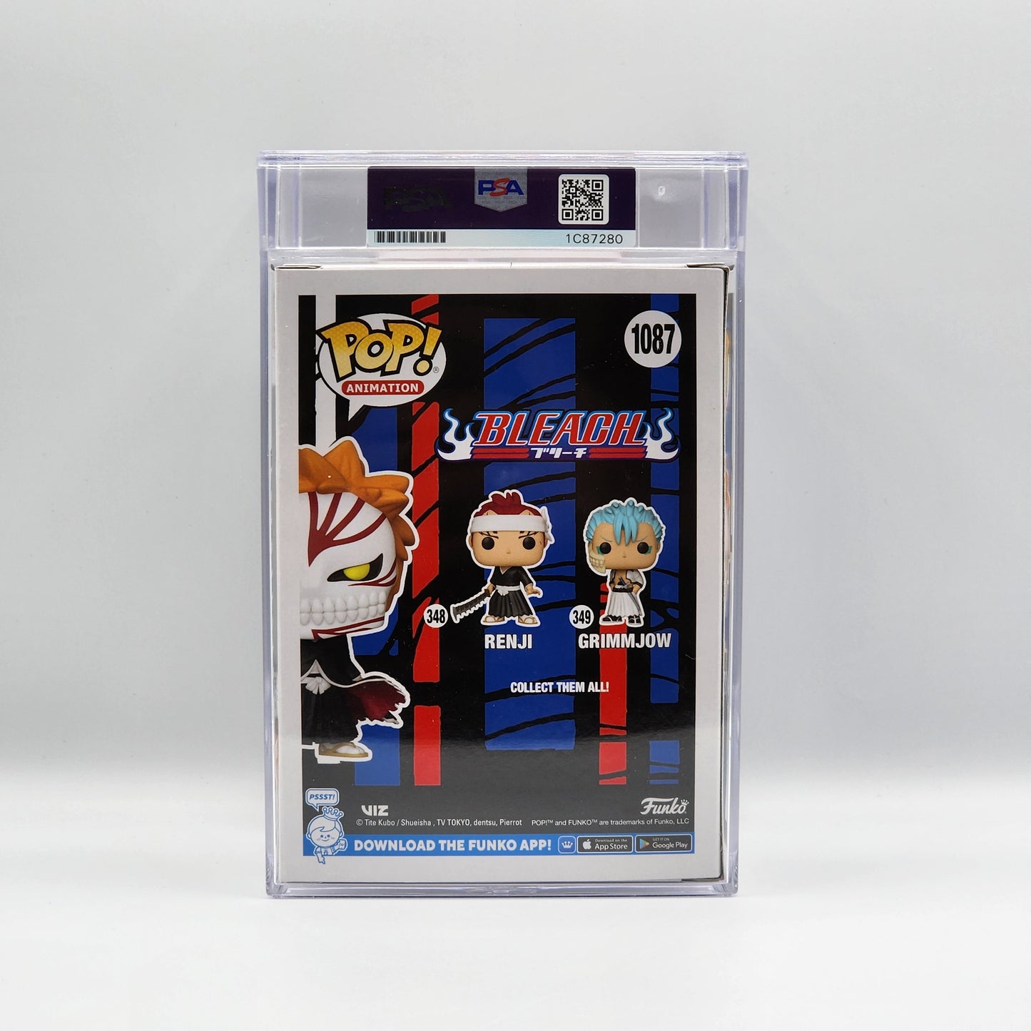 PSA ENCAPSULATED & SIGNATURE CERTIFIED - Funko POP! -BLEACH - ICHIGO (SIGNED BY JOHNNY YONG BOSCH) - CHASE - SPECIAL EDITION