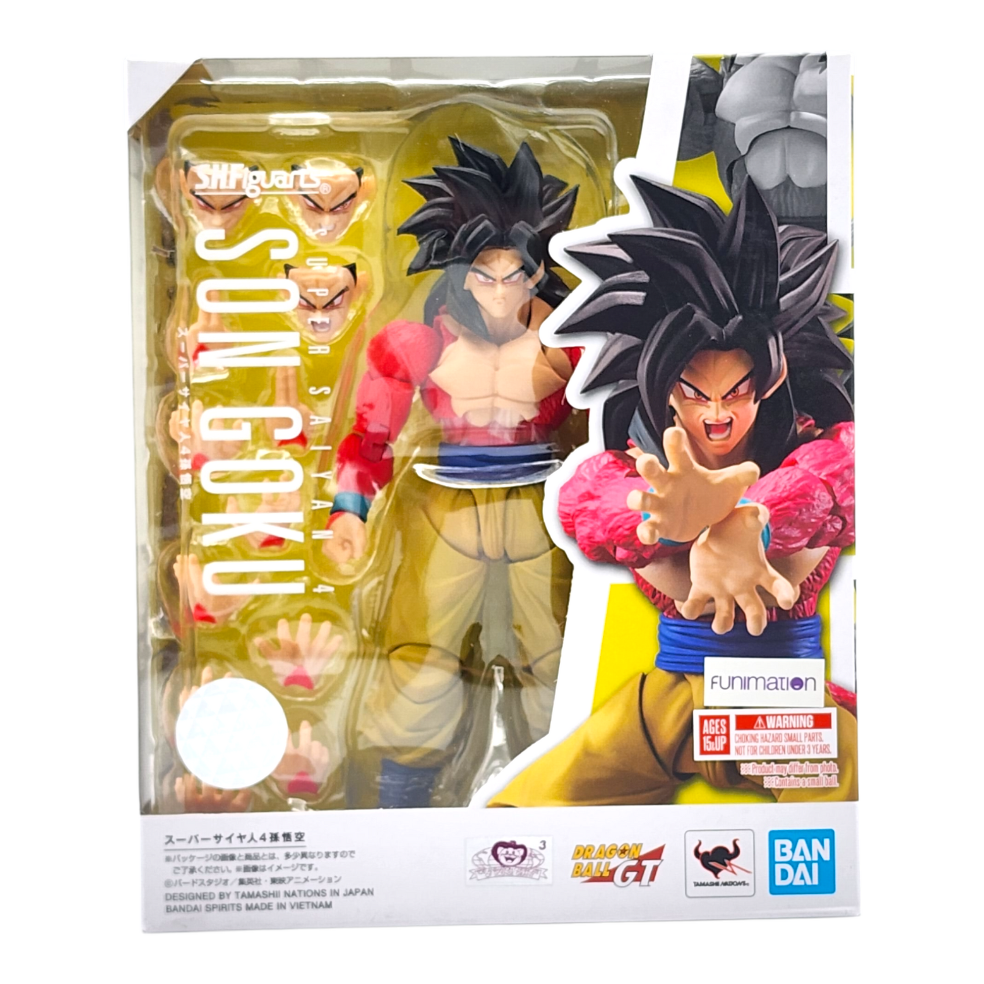  Tamashi Nations - Dragon Ball GT - Super Saiyan 4 Son Goku,  Bandai Spirits S.H.Figuarts : Toys & Games