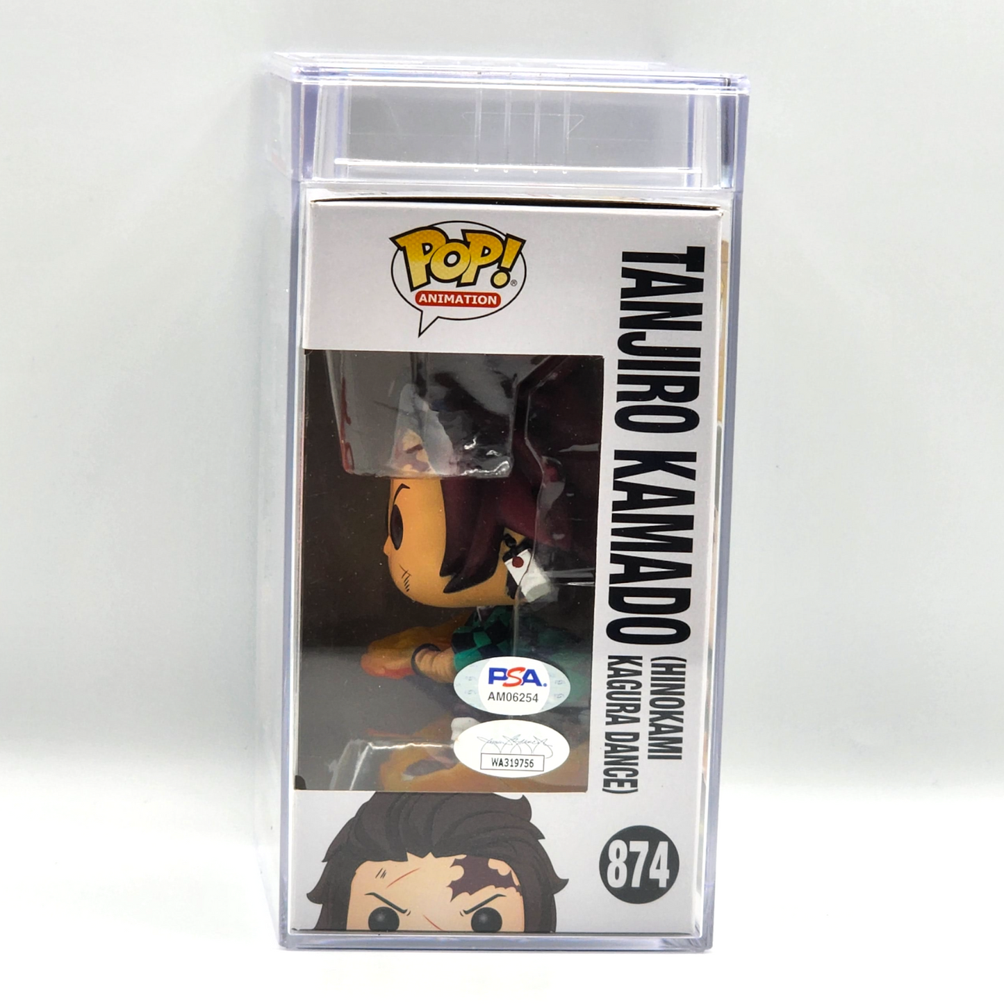 PSA ENCAPSULATED & SIGNATURE CERTIFIED - TANJIRO KAMADO - LIMITED EDITION GLOW CHASE - GALACTIC TOYS EXCLUSIVE (SIGNED BY ZACK AGUILAR)