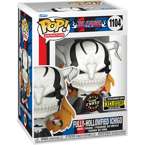 FUNKO POP! - FULLY HOLLOWFIED ICHIGO - GLOW CHASE - ENTERTAINMENT EARTH EXCLUSIVE