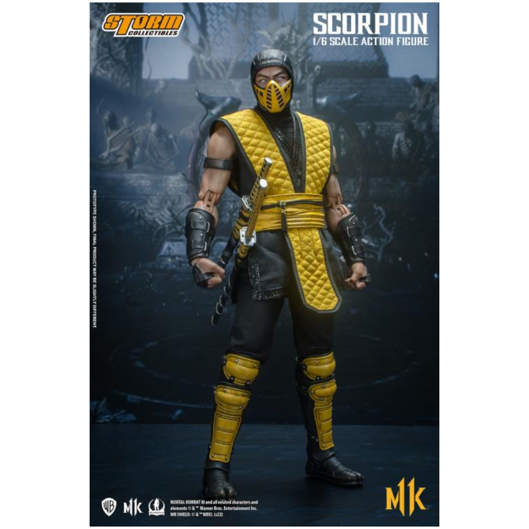 Mortal Kombat 11 - Scorpion (Klassic) - Storm Collectibles 1/6 Scale Action Figure