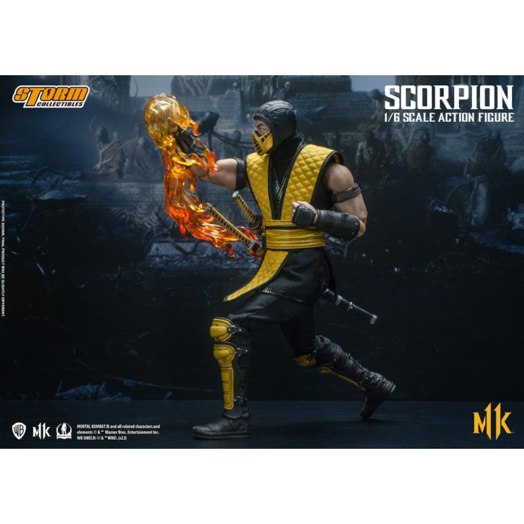 Mortal Kombat 11 - Scorpion (Klassic) - Storm Collectibles 1/6 Scale Action Figure