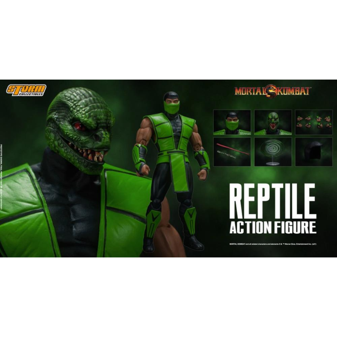 Mortal Kombat - Reptile - Storm Collectibles 1/12 Action Figure