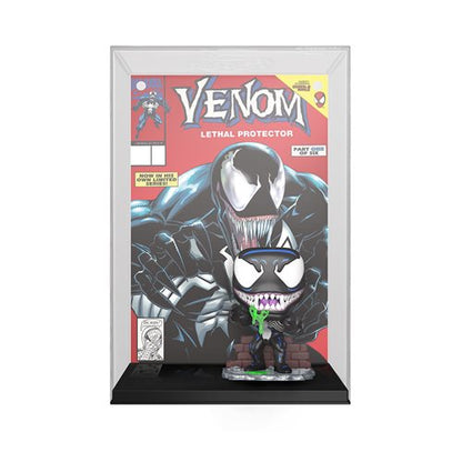 Funko POP! - VENOM - GLOW IN THE DARK WITH LETHAL PROTETCTOR COMIC COVER - PREVIEWS EXCLUSIVE