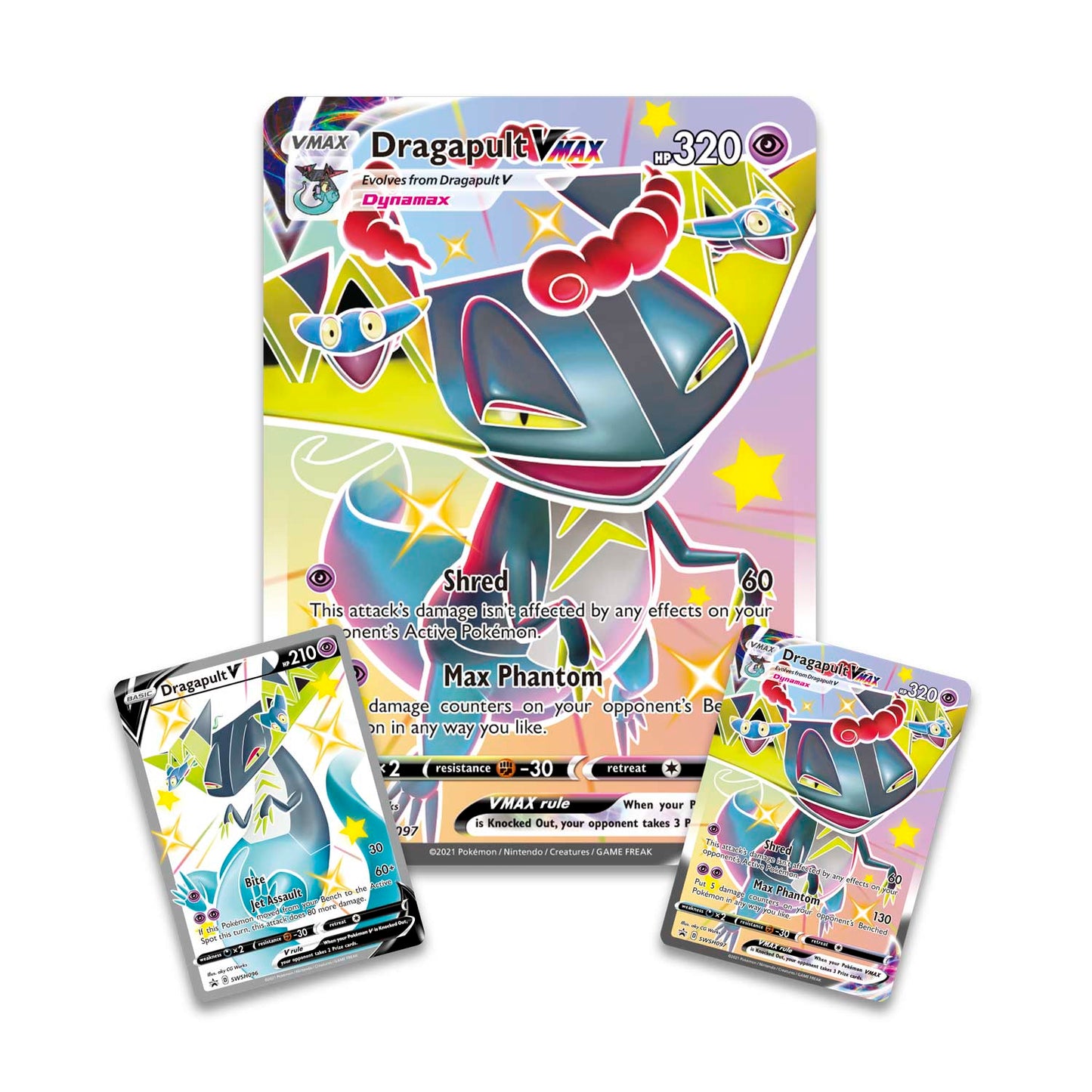 Pokémon TCG: Shining Fates Premium Collection (Shiny Dragapult VMAX) Box