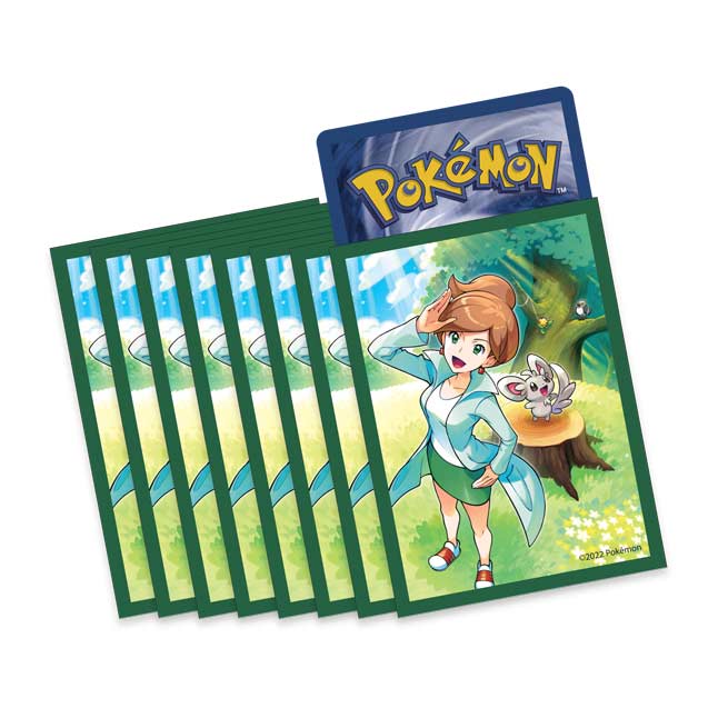 POKEMON TCG -PROFESSOR JUNIPER COLLECTION - SLEEVES (65 PACK) - FEAUTURING PROFESSOR JUNIPER & MINCCINO