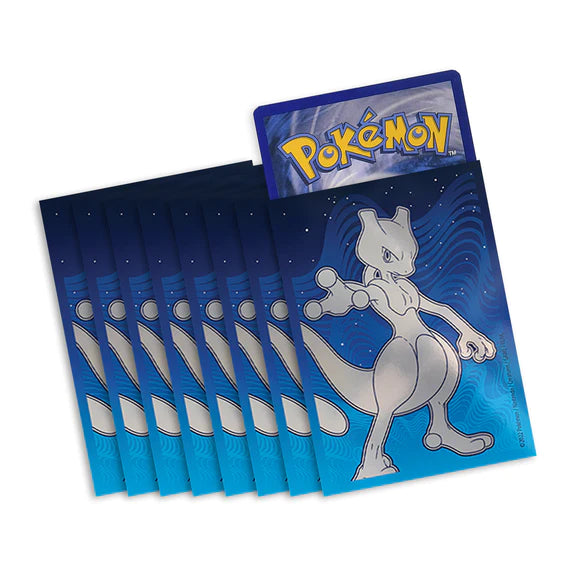 POKEMON TCG - POKEMON GO - ELITE TRAINER BOX SLEEVES (65 PACK) - FEAUTURING MEWTWO