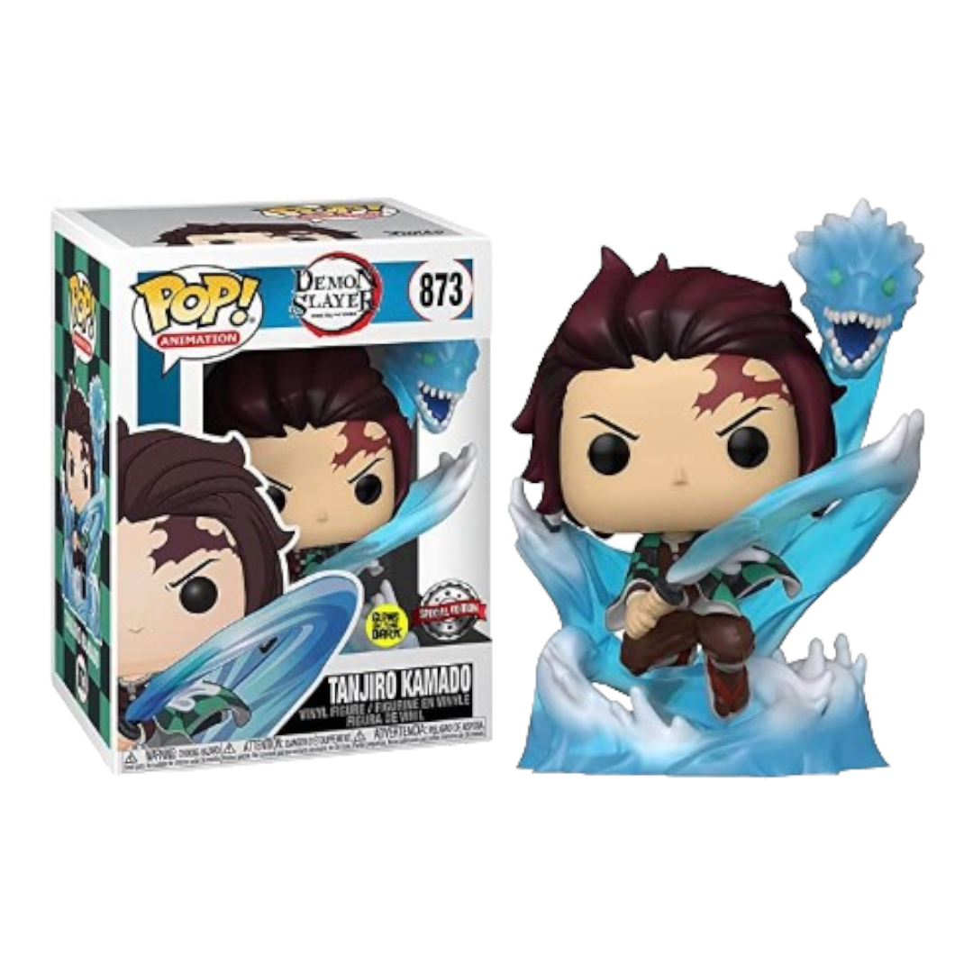 FUNKO POP! - TANJIRO KAMADO- GLOWS IN THE DARK - SPECIAL EDITION