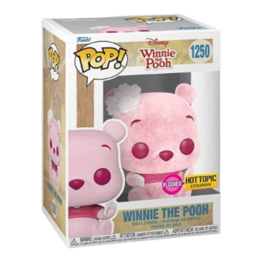 Funko POP! - WINNIE THE POOH - FLOCKED - HOT TOPIC EXCLUSIVE
