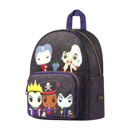 Funko Loungefly - Disney Villains Print Mini-Backpack