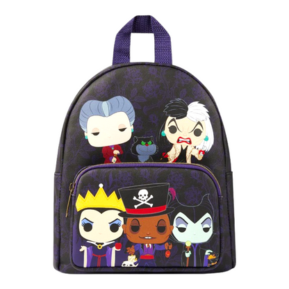 Funko Loungefly - Disney Villains Print Mini-Backpack