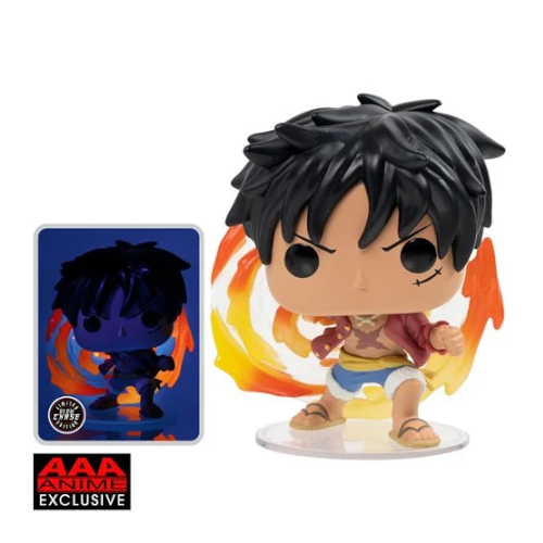 Funko POP! - RED HAWK LUFFY GLOW CHASE AAA ANIME EXCLUSIVE