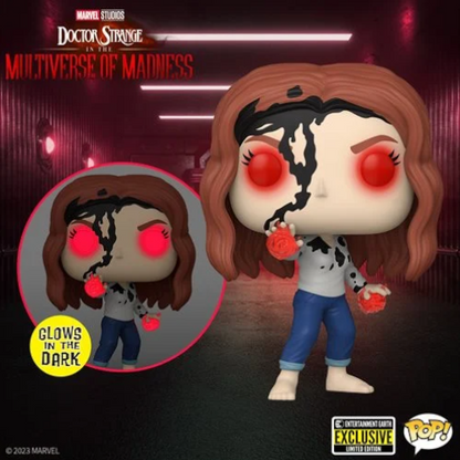 Funko POP! - WANDA MAXIMOFF GLOWS IN THE DARK ENTERTAINMENT EARTH EXCLUSIVE