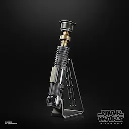 Star Wars The Black Series Obi-Wan Kenobi Force FX Elite Lightsaber Collectible with Advanced LED and Sound Effects