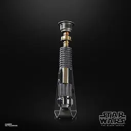 Star Wars The Black Series Obi-Wan Kenobi Force FX Elite Lightsaber Collectible with Advanced LED and Sound Effects