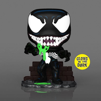 Funko POP! - VENOM - GLOW IN THE DARK WITH LETHAL PROTETCTOR COMIC COVER - PREVIEWS EXCLUSIVE