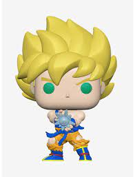 Funko POP! - SUPER SAIYAN GOKU WITH KAMEHAMEHA - DIAMOND COLLECTION - HOT TOPIC EXCLUSIVE