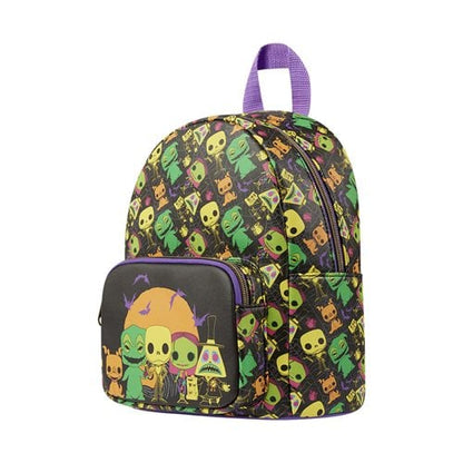 Funko Loungefly - Nightmare Before Christmas Black Light Print Mini-Backpack