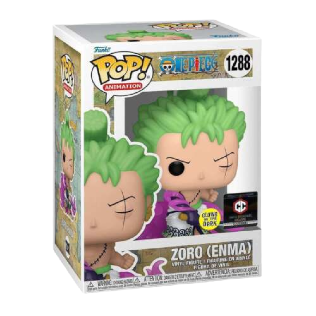 Funko POP! - ZORO (ENMA) GLOWS IN THE DARK CHALICE COLLECTIBLE EXCLUSIVE